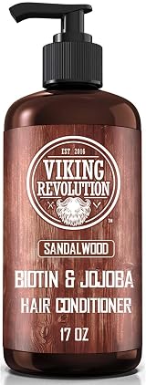 Viking Revolution Mens Shampoo and Conditioner 2 x 500 ml Sandalwood Biotin view 6