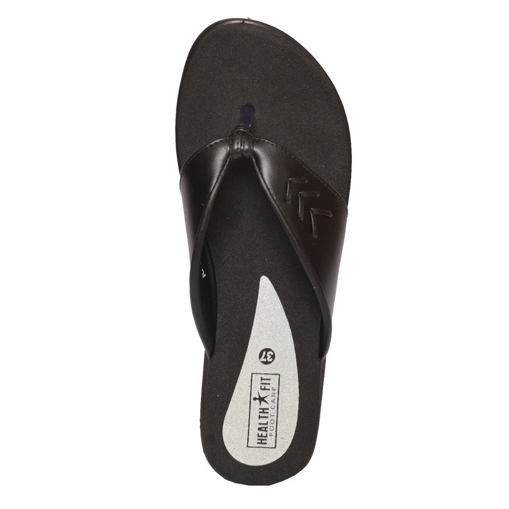 healthfit women's pu diabetic & orthopedic footwear (brown )