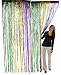 Fun Express Metallic Mardi Gras Fringe Curtains (2-Pack)