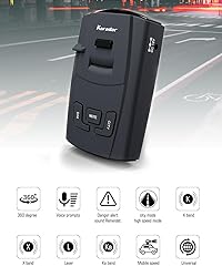 KARADAR S360 Radar Detector – X/K/Ka Band & Laser