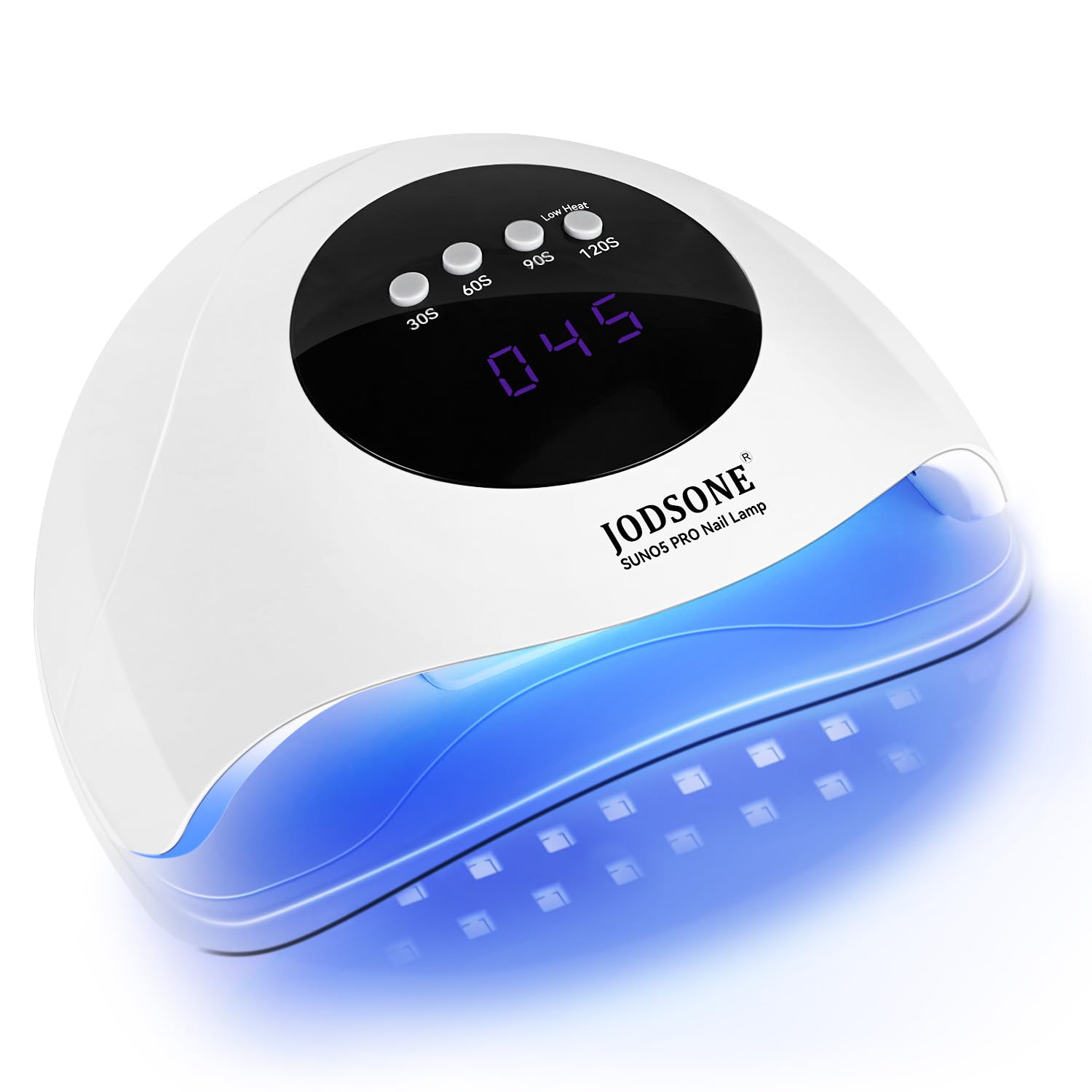 Photo 1 of *MISSING CHARGER*
JODSONE U V LED Nail Lamp Professional Cure Auto Sensor and 4 Timer Gel Nail Lamp White