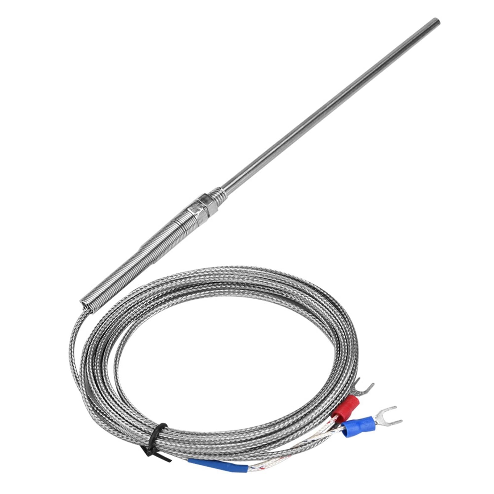Keenso K Type Thermocouple, 5 Sizes 0-400°C 150mm M8 Stainless Steel Sensor, Max6675 Compatible