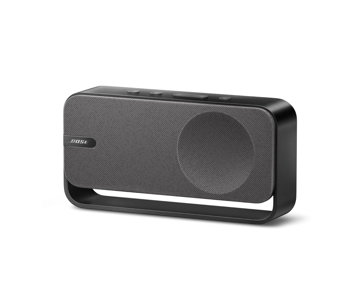 Photo 1 of Bose SoundLink Home Speaker, Premium, Portable and Wireless Bluetooth Bookshelf Speaker, Up to 9 Hours Battery Life, Cool Grey