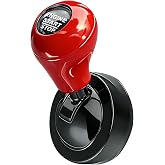 Red Metal One Button Start Lever, Joystick Push Start for Car | Red metal one button start lever joystick, push start cover for car, style, tool-free, 1.6in universal fit
