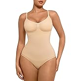 FeelinGirl Seamless Full Body Shapewear Tummy Control Bodysuits for Women