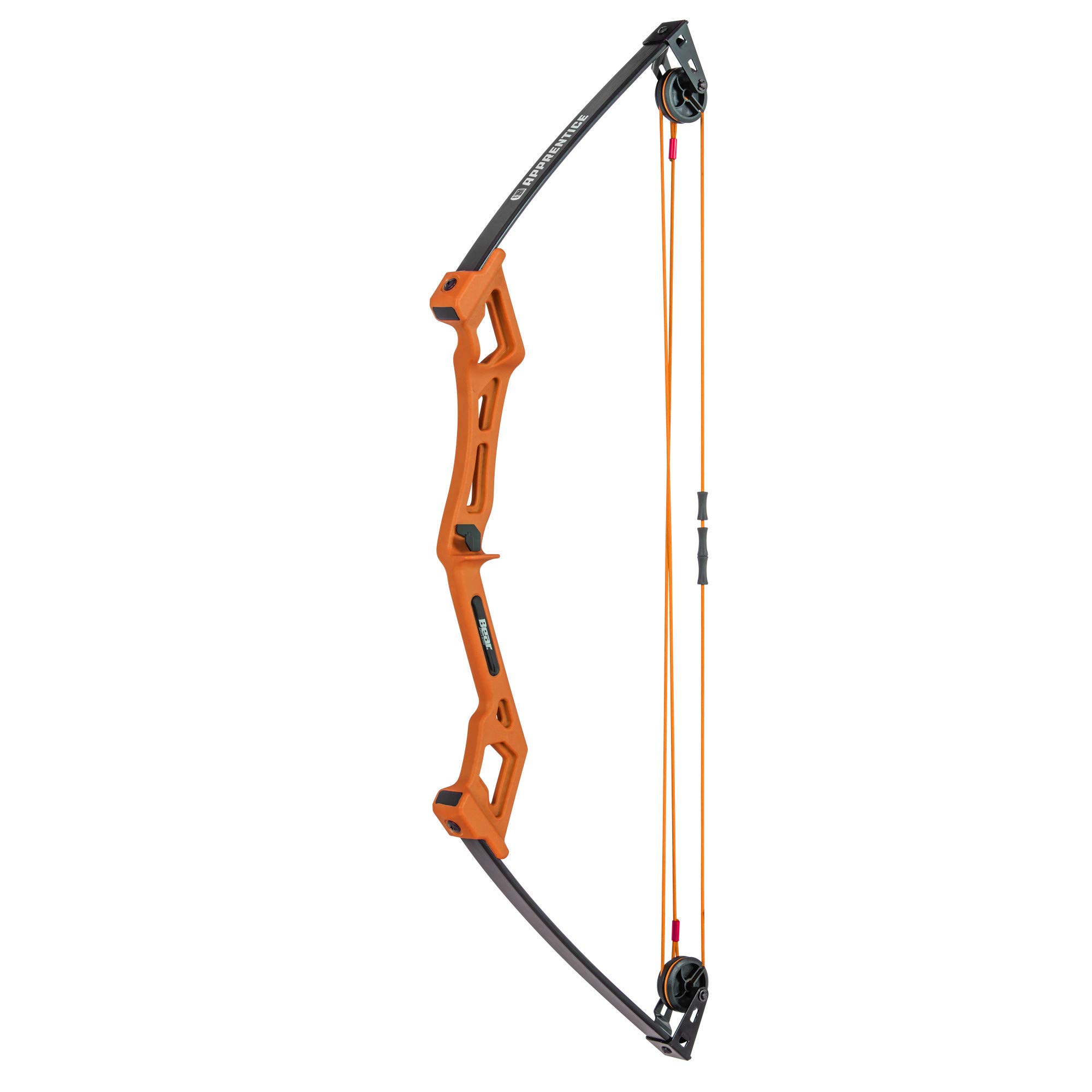 Bear Archery Apprentice Bow Set for Youth | Right-Hand, Flo Orange | Beginner Recurve Bow Kit
