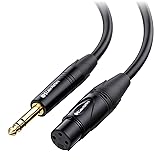 Cable Matters 6.35mm (1/4 Inch) Short TRS to XLR