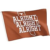 Desert Cactus University of Texas UT Flag - 3 x 5 Feet Longhorns Banner, Indoor/Outdoor Durable Fabric, 100% Polyester Design (Style B)