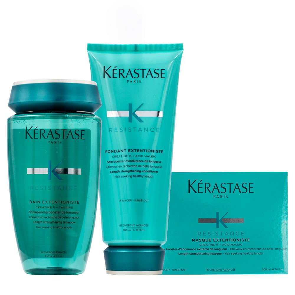 Kerastase Resistance Bain Extentioniste 250ml Fondant 200ml Masque 200ml