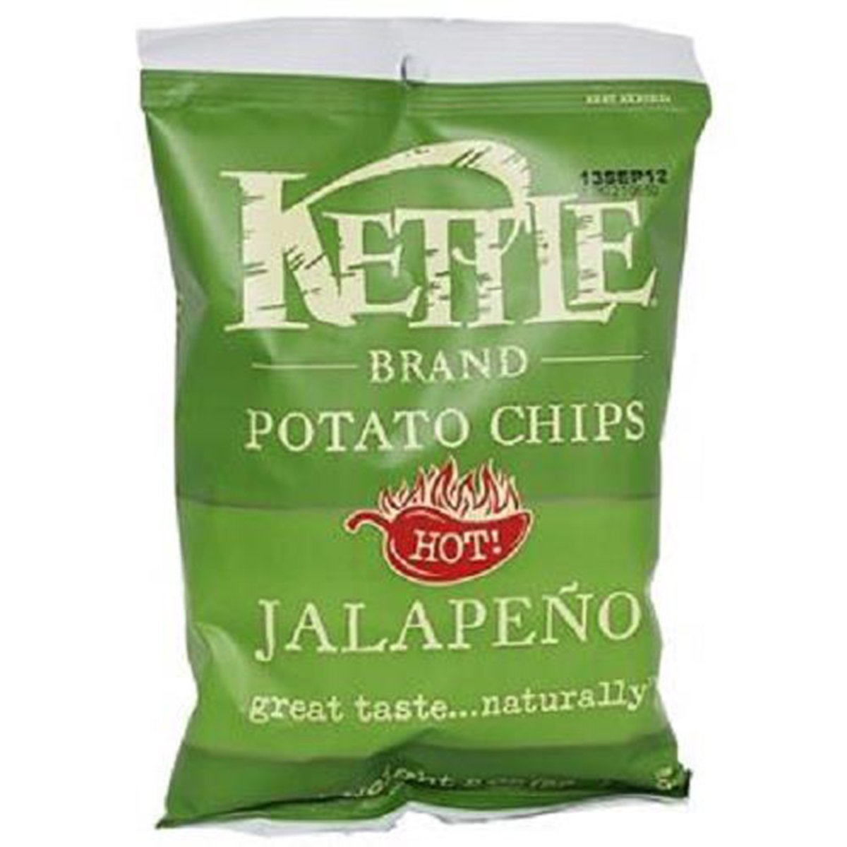 Product Of Kettle Brand, Hot Jalapeno Chips, Count 6 (2 oz