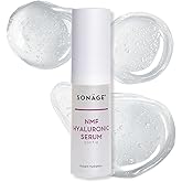 Sonage NMF Hyaluronic Acid Serum: Anti-Aging Face Plumping Serum | Ultra Hydrating for Dehydrated Skin