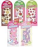 Peaceable Kingdom Pretty Sweet Scratch and Sniff Sticker Party Assortment