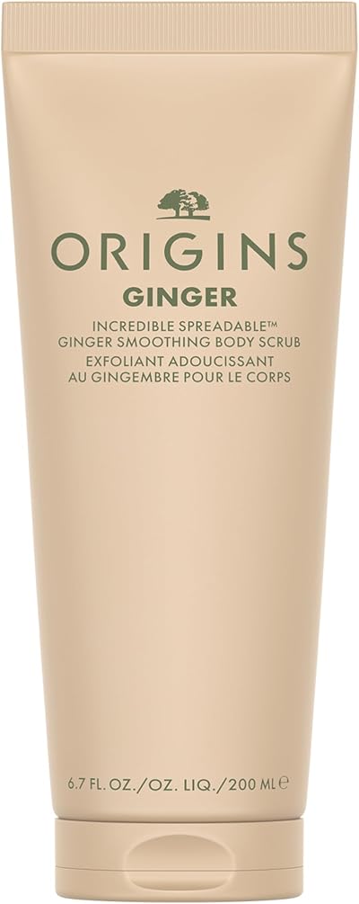 Origins Ginger Body Scrub Unisex 6.7 oz Refreshing Exfoliation Soft Skin
