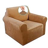 U-NICE HOME Velvet Chair Sofa Covers Stretch Couch