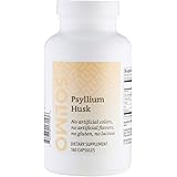 Amazon Brand - Solimo Psyllium Husk, 160 Capsules, 1 Month Supply