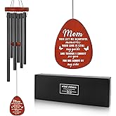 Boiveco Wind Chimes for Outside, Memorial Wind Chimes for Loss of Loved One Mom Sympathy Gift, Bereavement Remembrance Sentimental Gifts for Loss in Memory of Loved One Gifts