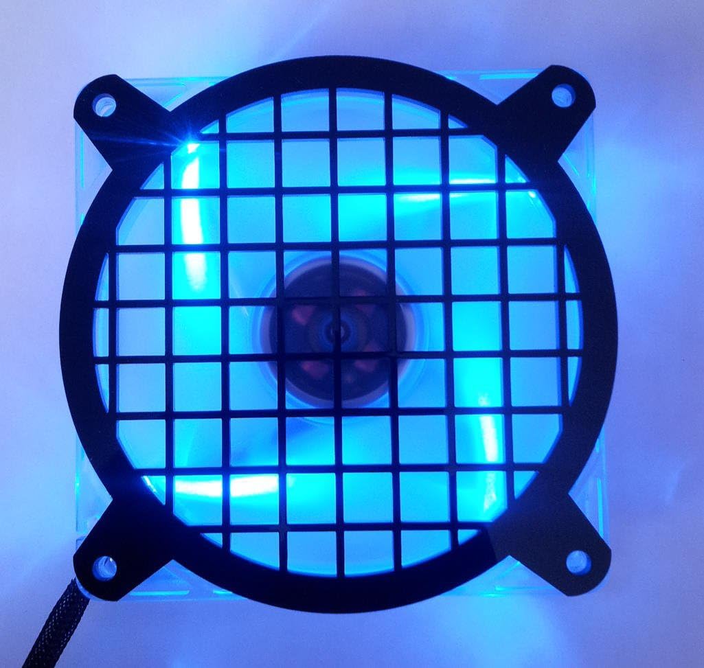 Custom Acrylic High Flow Computer Fan Grill 120mm