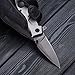 Pocket Folding Spring Assisted Knife - Portable Stainless Steel Locking Folder - Survival Compact Liner Lock Knife with Glass Breaker - Super Sharp Blade Knife for EDC Defense - Grand Way 6698 TN