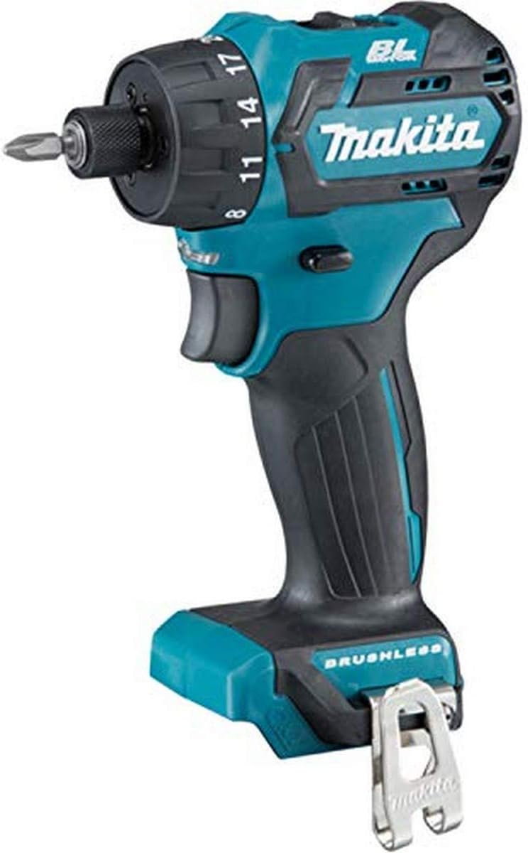 Makita DF032DZ 12V Max Li-Ion CXT Brushless Drill Driver - No Batteries Included, Black/Blue, SMALL