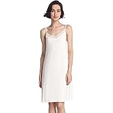 GYS Sleeveless Nightgowns for Women Soft Bamboo Viscose Full Slip Spaghetti Strap Camisole Under Dress