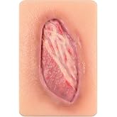 MedEduQuest Pressure Ulcer Wound Model Stage 4 Pocket Size | Wound Packing Trainer for Medical Education, Wound Care Demonstrations Tool