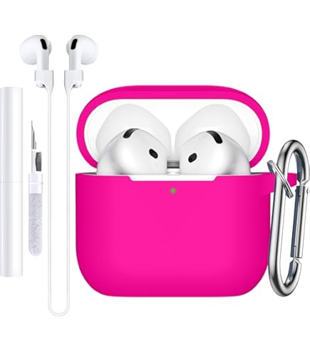Amazon.com: ChargeWorx 4-Piece AirPods Accessory Kit, Silicone