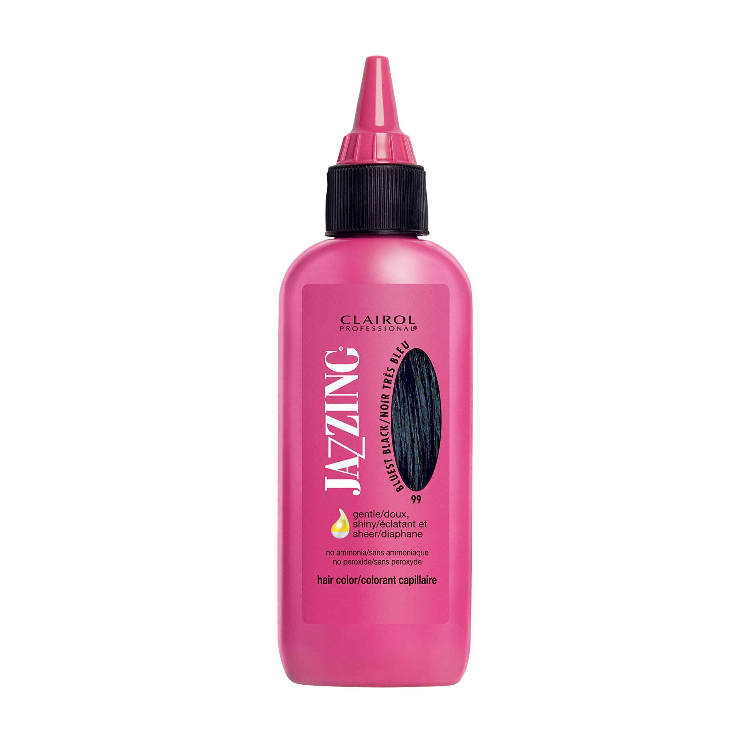 Photo 1 of Clairol Professional Jazzing Semi-Permanent Hair Color, No.99 Bluest Black, 3 oz.
