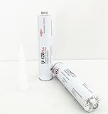 2 Tube of DOW U-428 Plus Auto Glass Windshield Urethane Primerless Adhesive Glue Sealant