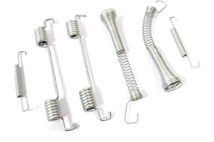 ATLANTIC BRITISH LTD. Brake Shoe Spring Kit SMN500020 Parking Brake for Land Rover LR3, LR4 and Range Rover Sport