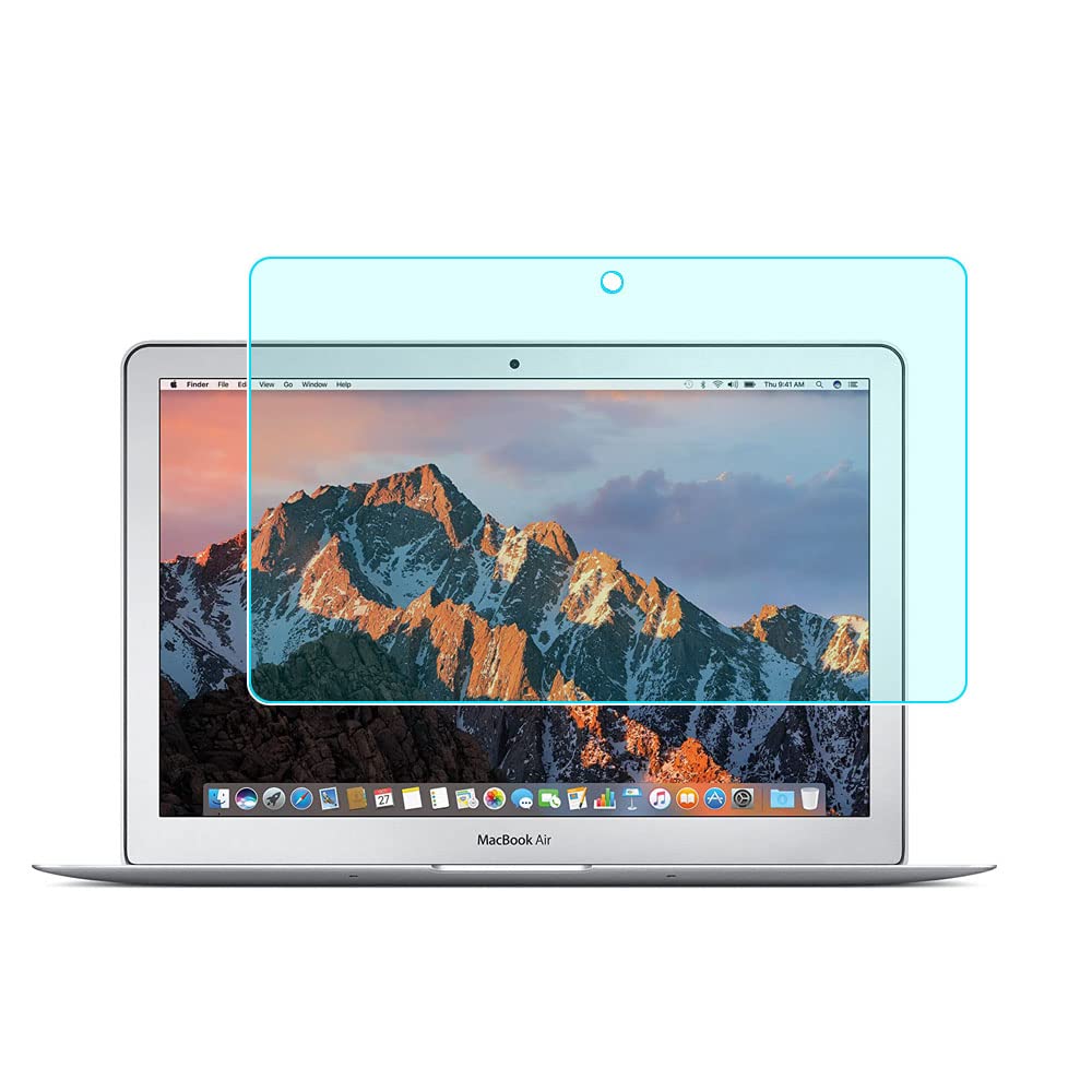 Photo 1 of Macbook Air 11 inch Anti Blue Light Screen Protector,9H Hardness Tempered Glass Screen Protector for Macbook Air 11.6" with Filter out Blue Light Relieve the fatigue of eyes
