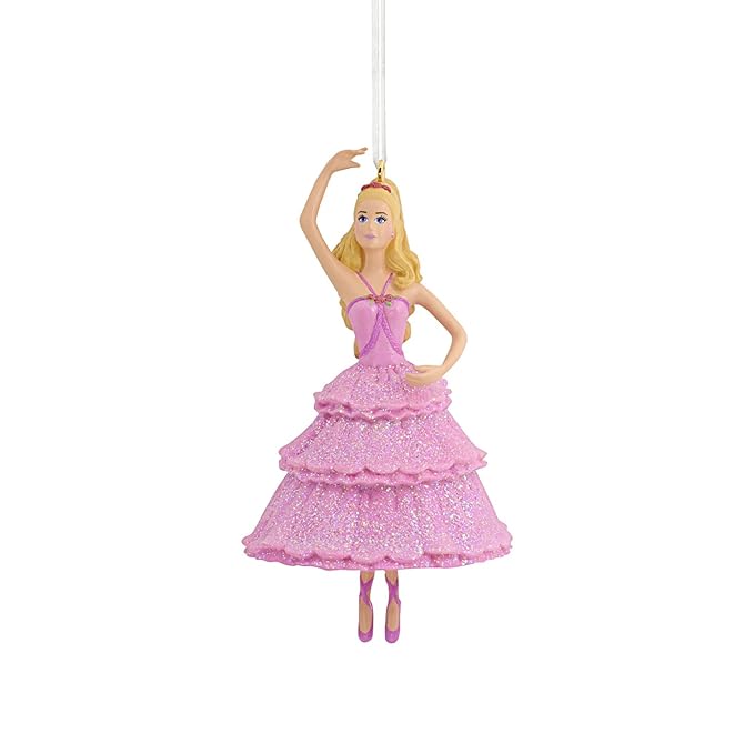 Hallmark Barbie Ballerina Christmas Ornament Home & Kitchen