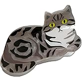 Adorable Cat Hair Clip Set - Animal Hair Barrettes for Girls, Women - Novelty Fun Hair Accessories (Calico cat)