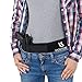 Belly Band Holster for Concealed Carry - Unisex Neoprene Breathable Appendix Gun Holster - Weapons Holder for Men & Women