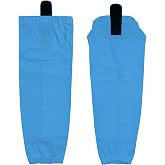 CHKEYS Ice Hockey Socks Solid Color Practice Socks for Junior To Senior Youth Adult