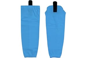 CHKEYS Ice Hockey Socks Solid Color Practice Socks for Junior To Senior Youth Adult