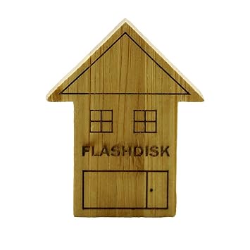 Tomax Holz Haus Flashdisk Usb Stick 8 Gb Speicher Amazon De
