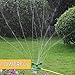 Lawn Sprinkler Garden Circular Watering Tool Three Adjustable Arm Long Coverage Practical Powerful Impulse Sprayer