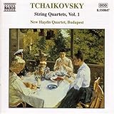 Pyotr Ilyich Tchaikovsky Album: «Tchaikovsky: String Quartets, Vol.1» (Front side)