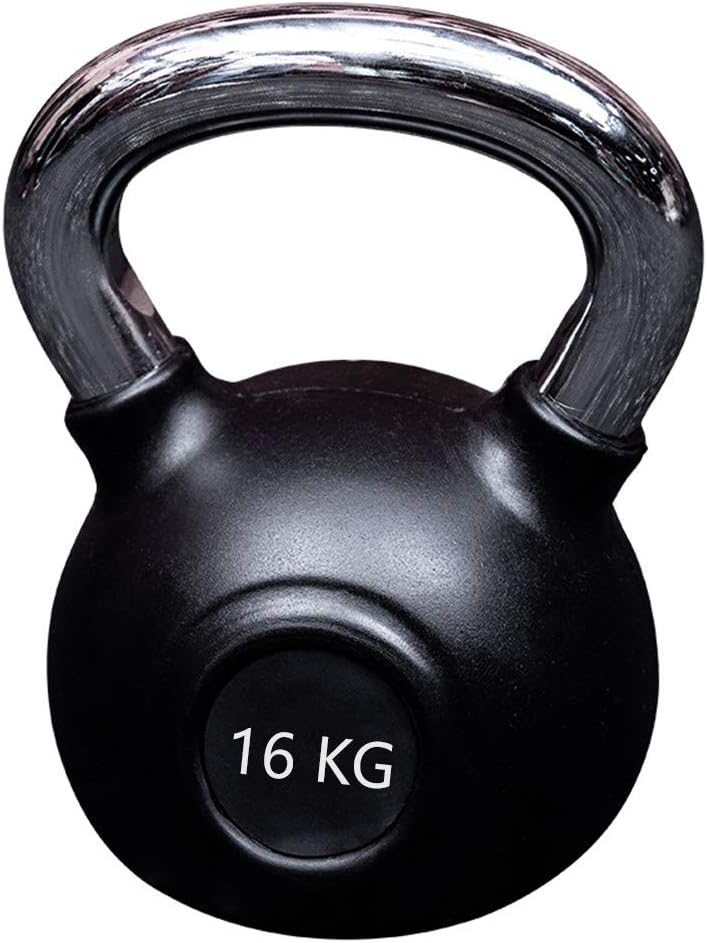 GIJK Kettlebell Small Dumbbell Coated Solid Cast Iron Kettlebell Ballistic Exercise Fitness Home Squat Equipment Athletic Men Carrying Bell Thin Arm Exercise Arm Muscles