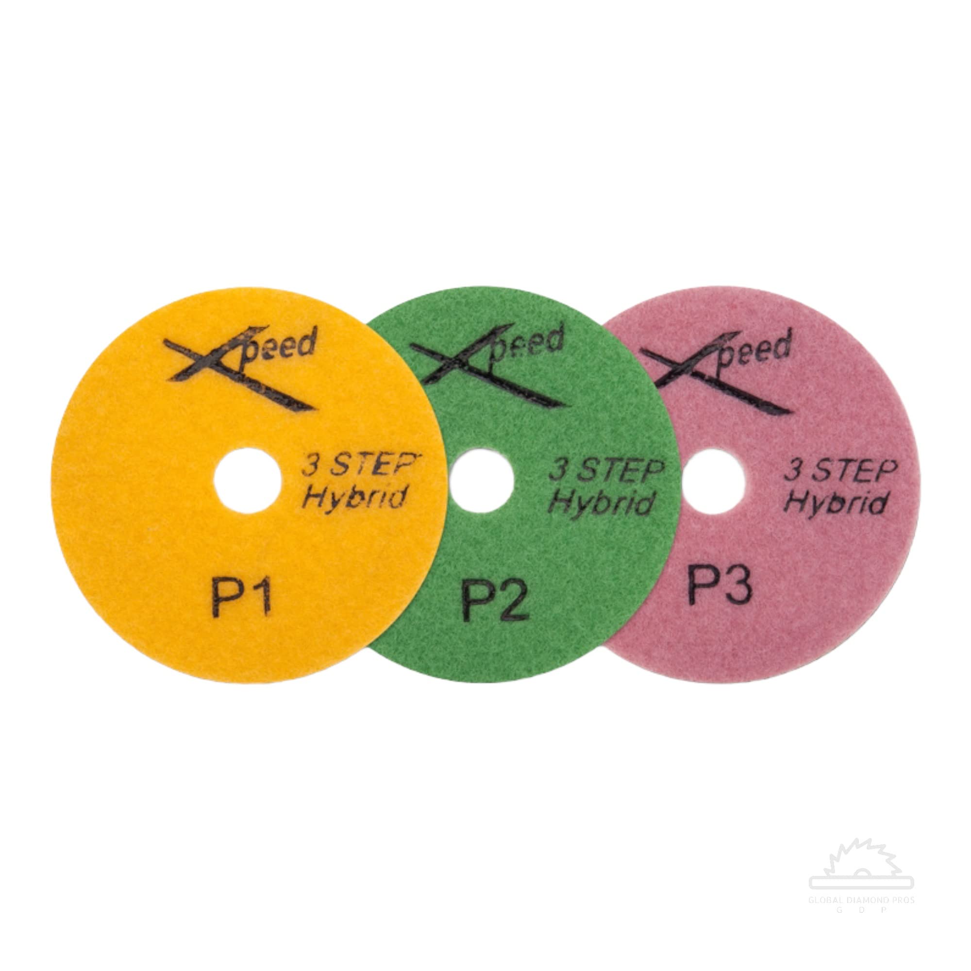 4" Diamond Polishing Pads for