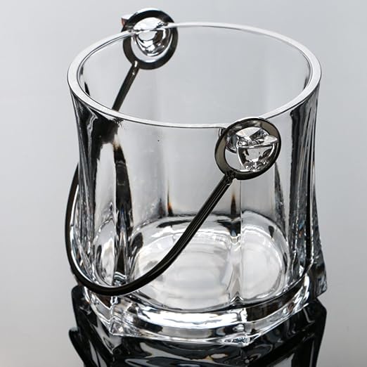 glass bucket with handle