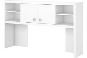 Bush Business Furniture Echo 60W Hutch in Pure White