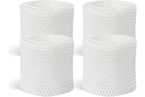LBLVBNEWD 4 Pack HAC-504 Humidifier Wicking Filter Compatible with Honeywell HCM-350,HCM-300T, HCM-600, HCM-710, HCM-315T,HAC-504 and HAC-504AW Cool Mist Humidifiers, Replacement Filter A