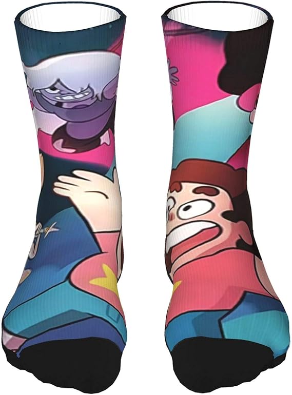 Amazon スティーブンユニバースソックスレディース メンズソックスサッカーソックススポーツチューブストッキング長さ15 7インチ ソックス 通販