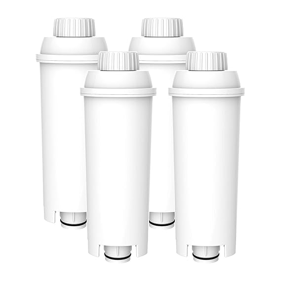 4 x Filterpatrone AquaCrest für Delonghi komp. SER3017 DLS C002 551329811