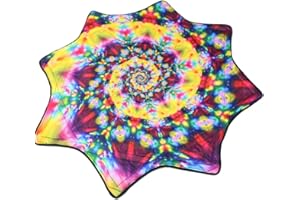 ZEEKIO The Mougee Air Flow Star - A Lighter Version of The Classic Mougee - Easy to Spin (EON Design Collection- Fractalicious Air)