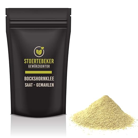 1kg Bockshornklee-Saat Edles Gewürz gemahlen Pulver in Spitzenqualität - Gourmet Serie