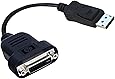 HP Universal DisplayPort / Display Port / DP to DVI Video Adapter Cable Converter (Discontinued by Manufacturer)
