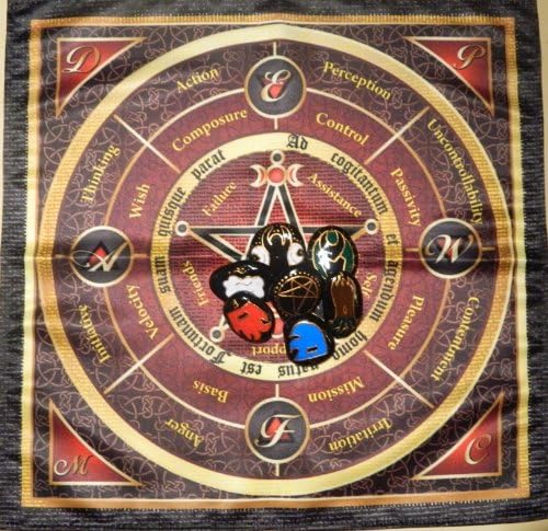 Amazon Com Altar Kit Wiccan Goddess And Witch Magic Stones Home