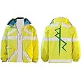 SHIKI Unisex Edgerunner David Martinez Cosplay Costume Men Fashion Anime Cyberpunk Jacket Motorcycle Coat Halloween Outfit